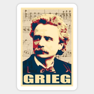 Edvard Grieg Sticker